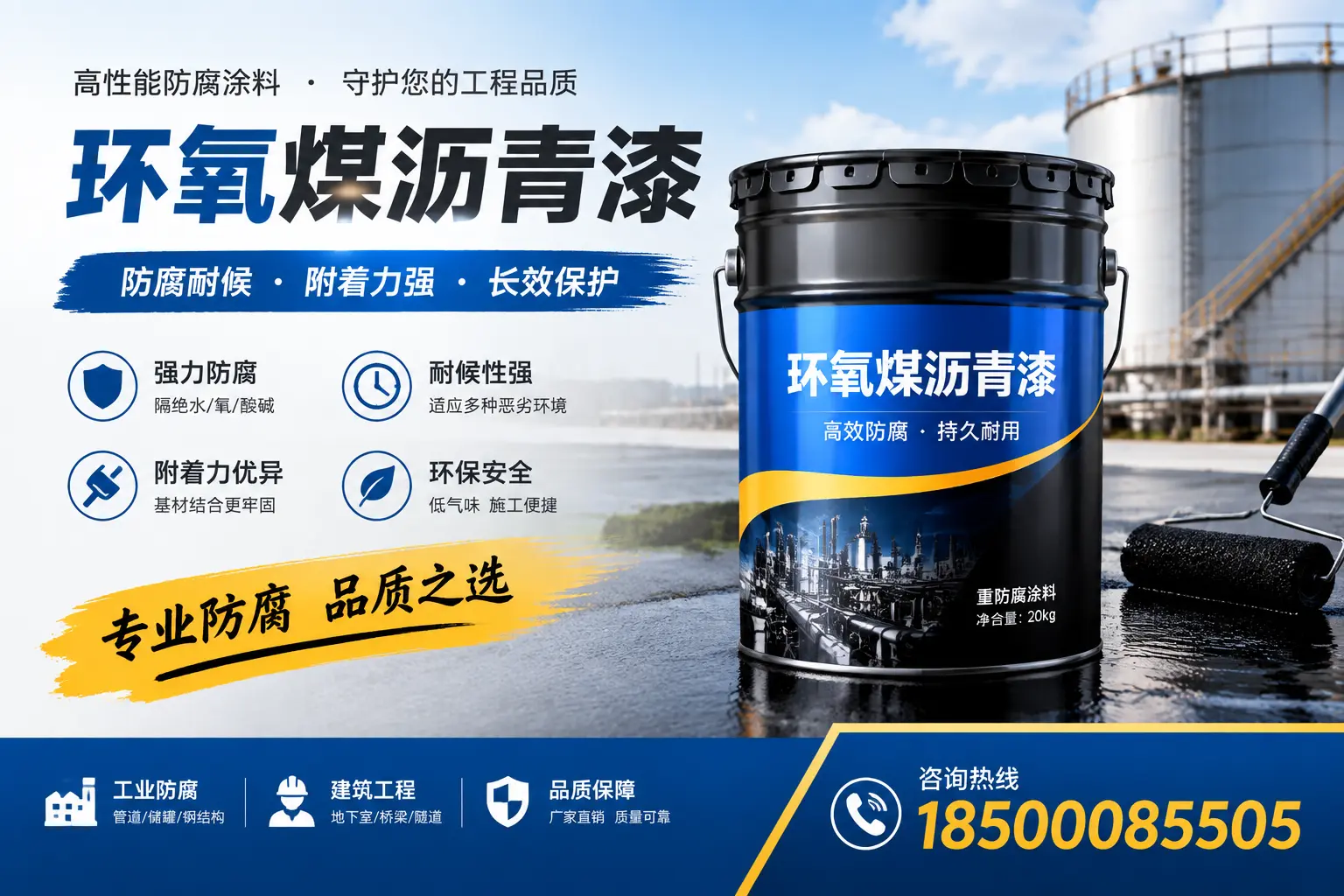 如何选择适合的环氧煤沥青漆？五家渠市场选型指南